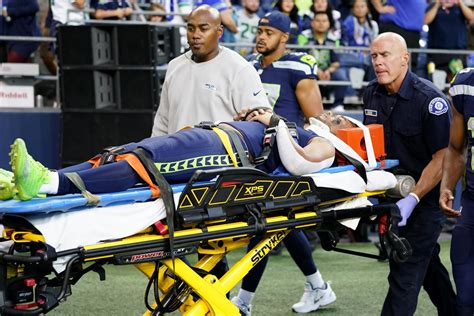 Seahawks WR Cade Johnson taken to hospital as precaution following concussion